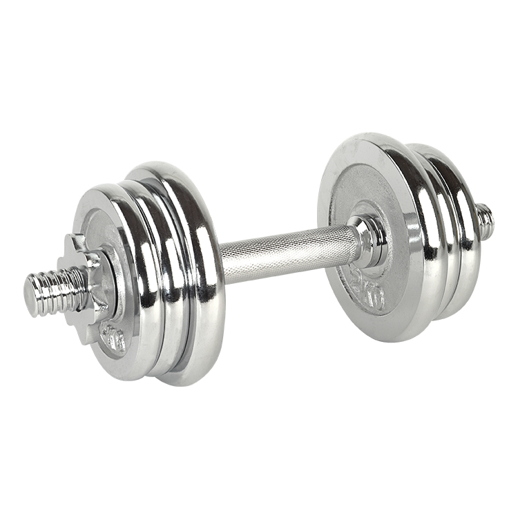 10kg Chromed dumbbell set