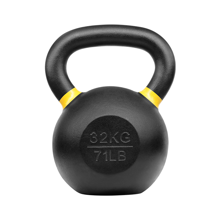 Black painting Kettlebell