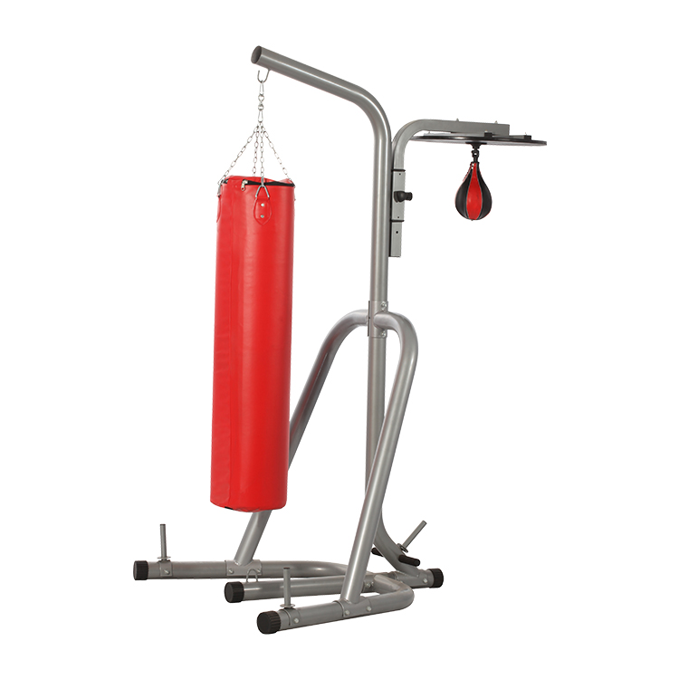 Punching bag rack